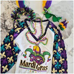 7 Piece Parade/Mardi Gras Outfit